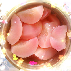 水蜜桃罐头