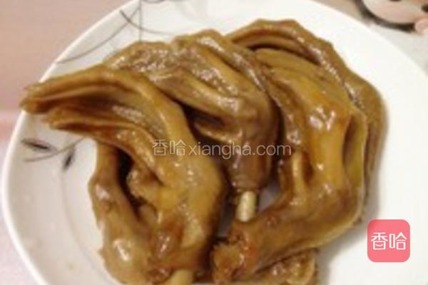 酱菜品的做法_鸭掌明炉菜谱图片