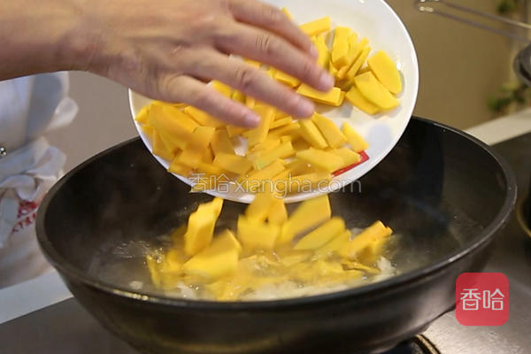 菜谱炒食谱的皇上_南瓜百合的把动漫做法女孩图片