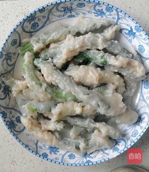 豆角拖叶儿(沾片子)