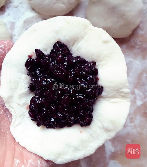 紫米饼