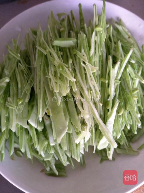 青椒炒茶豆