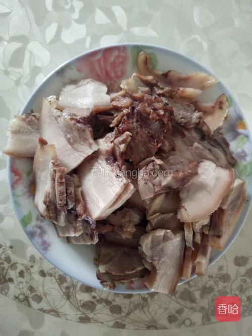 干炒猪头肉的做法_菜谱_香哈网