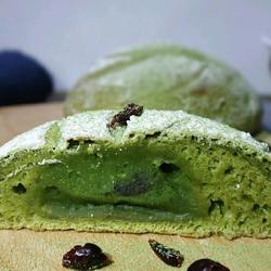抹茶软欧包(玄米抹茶陷)