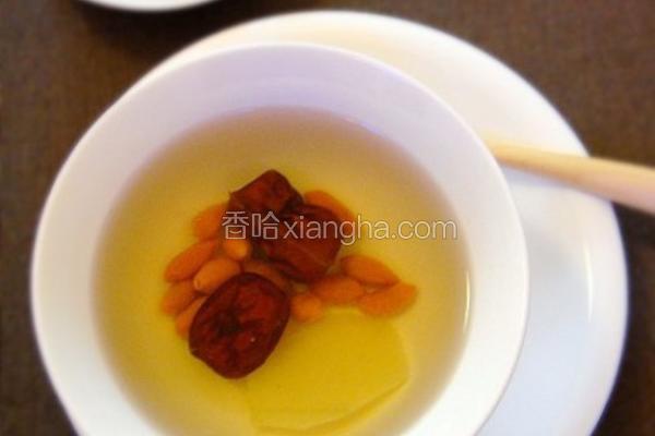 枸杞红枣生姜茶