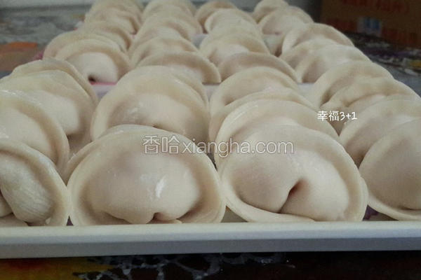 手工水饺水饺包法