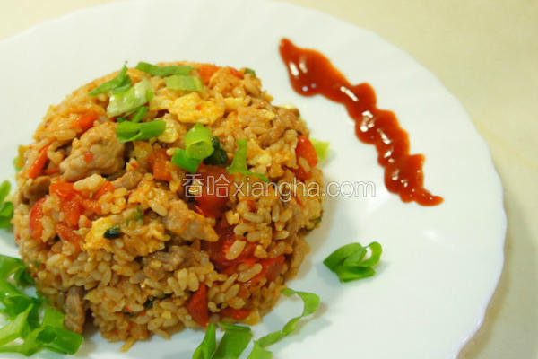 番茄炒饭的做法图片 NjAwX2MyXzQwMA
