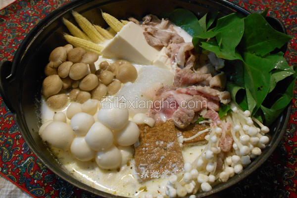 起司鲜乳小火锅