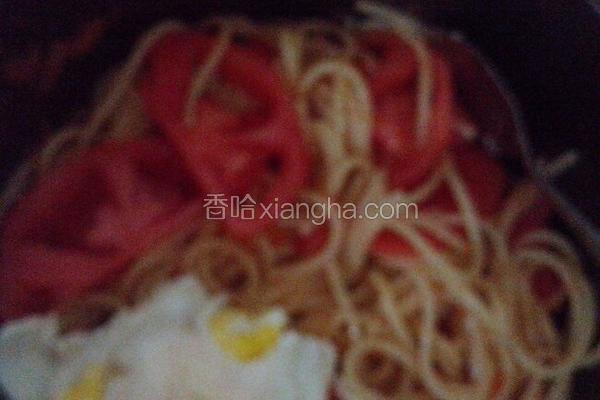 意大利番茄面加蛋