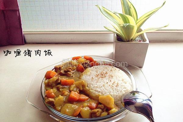 咖喱猪肉饭