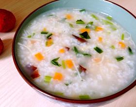 干贝鲜虾海鲜粥