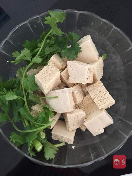 西红杮炖冻豆腐