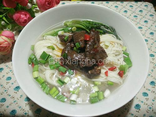 鲜牛肉汤面的做法大全【图】_鲜牛肉汤面的家