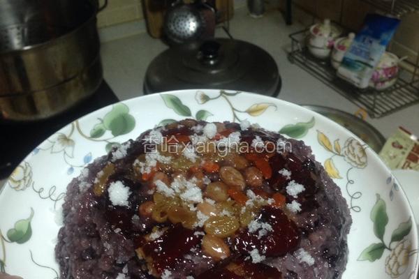 蒸糯米甜饭的做法_菜谱_香哈网