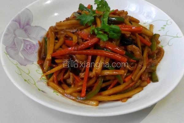 怎样做鱼香肉丝家常做法 NjAwX2MyXzQwMA