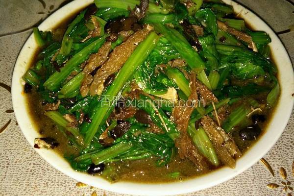 豆豉鲮鱼油麦菜的做法视频 NjAwX2MyXzQwMA