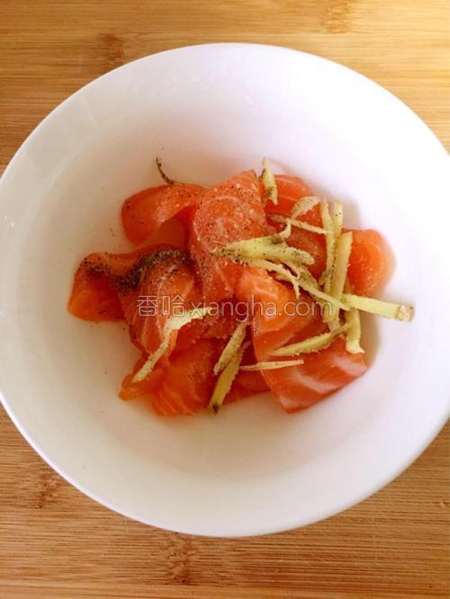 三文鱼片粥的做法大全【图】_三文鱼片粥的家