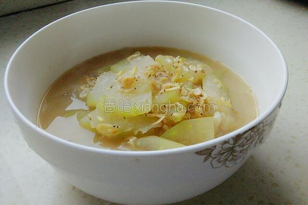 虾皮冬瓜汤的做法_菜谱_香哈网