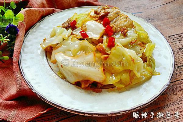 手撕包菜五花肉的做法酸辣 NjAwX2MxXzQwMA