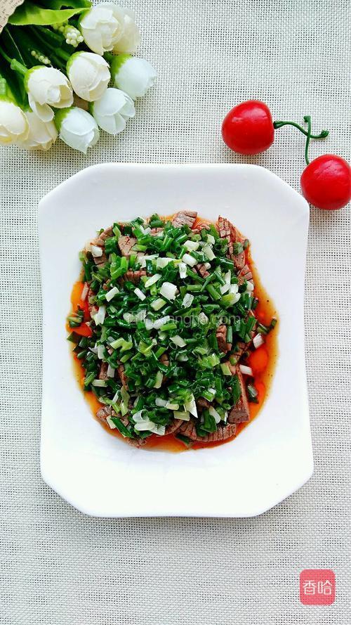 葱油腰花的做法_菜谱_香哈网