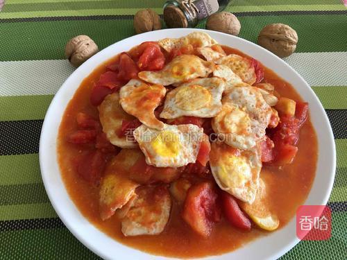 西红柿炒鹌鹑蛋