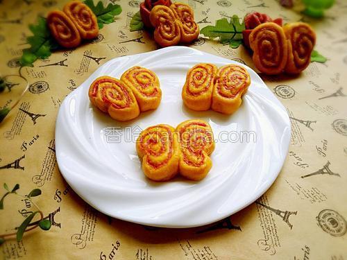 花蝴蝶馒头的做法大全【图】_花蝴蝶馒头的家