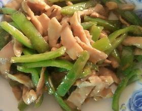 青椒丝炒肉丝做法 MjgweDIyMA