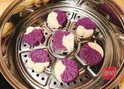紫薯山药糯米糕的做法图解4
