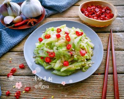 西瓜皮泡菜的做法_菜谱_香哈网